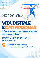 immagine Vita digitale e dati personali