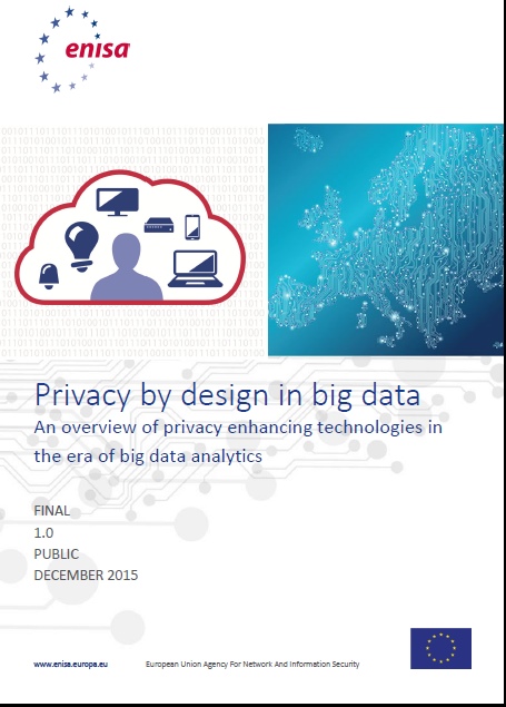 Privacy by design in big data