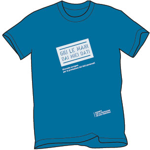 Giornata europea della protezione dei dati personali 2008 - Maglietta