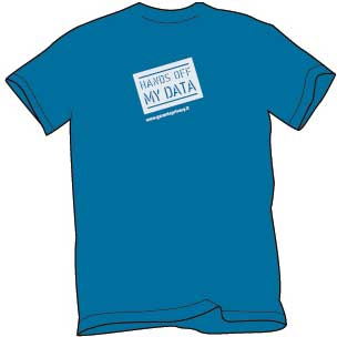 Giornata europea della protezione dei dati personali 2008 - Maglietta