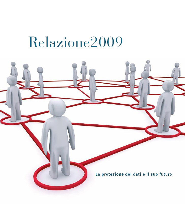 Relazione 2009